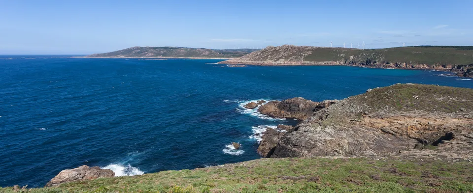 The Costa da Morte cliffs from Cabo Vilán, Galicia